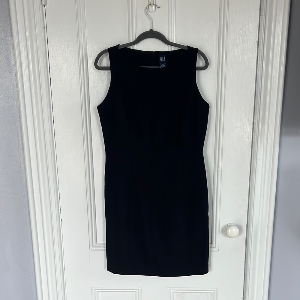 GAP Black Midi Dress Timeless Elegance